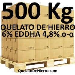 Palé 500Kg Quelato de Hierro 6% EDDHA 4,8 o-o
