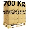 Palé 700Kg Quelato de Hierro 6% EDDHA 4,8 o-o