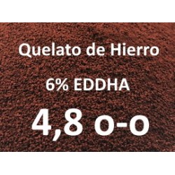 Quelato de Hierro 6% EDDHA 4,8 o-o